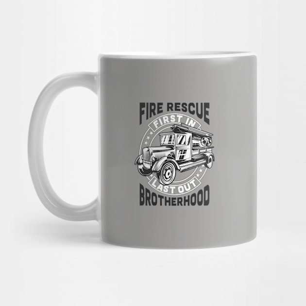 Fire Rescue Brotherhood by JabsCreative